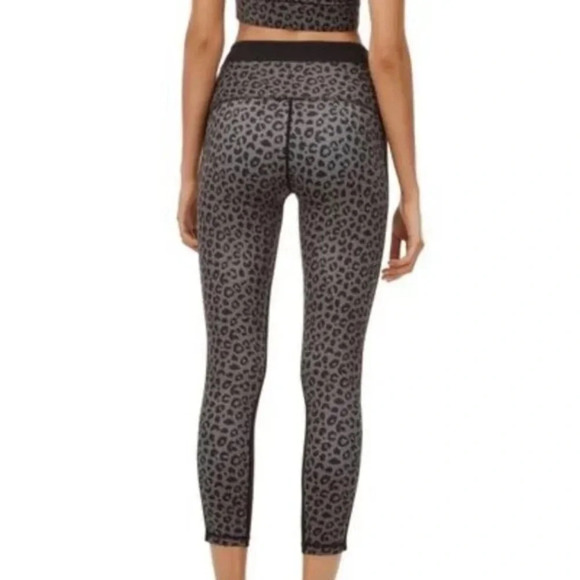 All Fenix Anthropologie Jagger Leopard Print Leggings in Grey/Black Size S - Picture 3 of 11